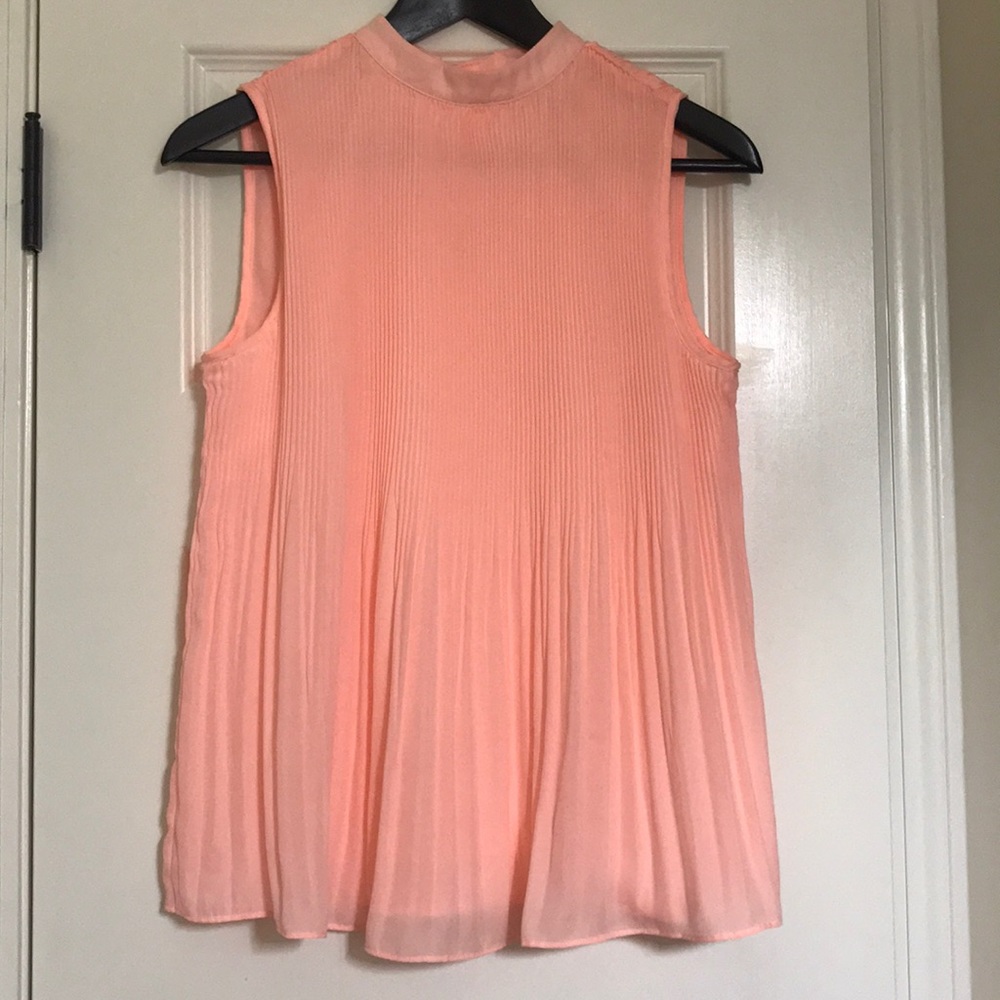 KAARI blue Sleeveless Top/Blouse, Sz: XS